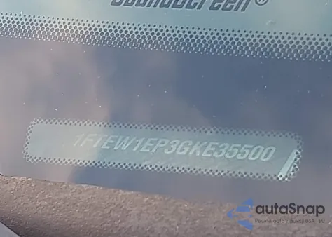 2016 Ford F-150 Xlt from USA, damaged, VIN 1FTEW1EP3GKE35500